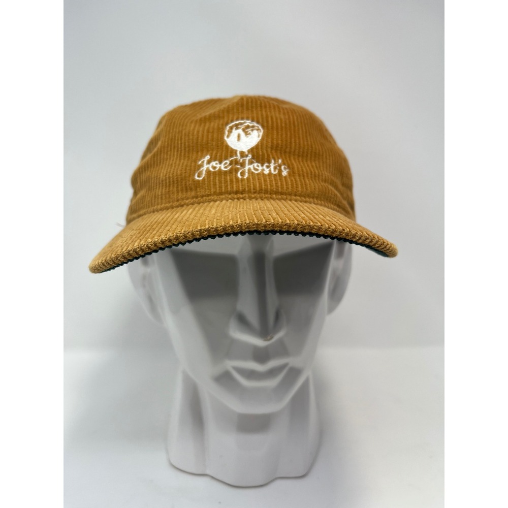 Joe Jost's Long Beach 100th Anniversary Pukka Corduroy Hat Mustard Brown Hat
